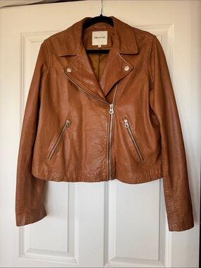 Madewell Washed Leather Motorcycle Jacket